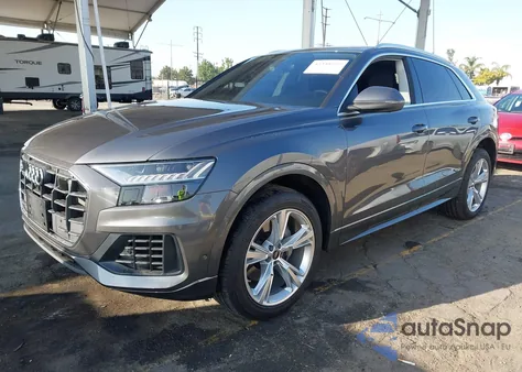 2023 Audi Q8 Premium Plus 55 Tfsi Quattro Tiptronic from USA, damaged, VIN WA1BVBF11PD031244